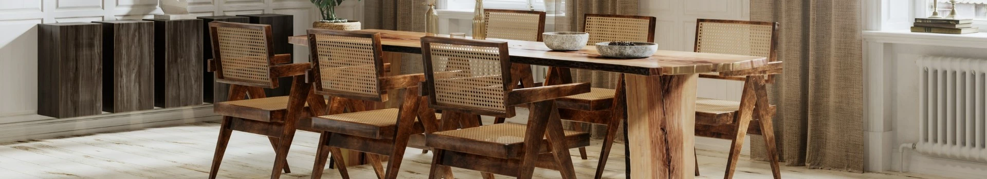 banner - stół i krzesła